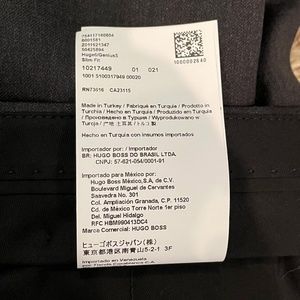 NEW no tags Hugo Boss Pants